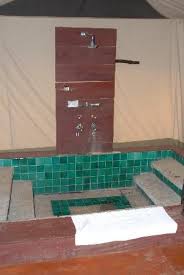 There is a custom tiled 3 piece bath and laundry area on this floor, also. Sunken Bath In A Tent Picture Of The Bison Nagarhole National Park Tripadvisor