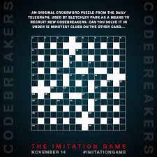 an original crossword imitation game games crossword