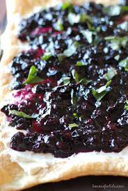 Roasted Blueberry Tart Lemons For Lulu Blueberry Recipes Tart Recipes Food