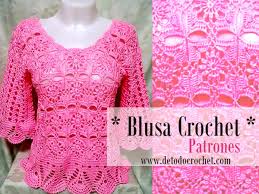 Botones muy prácticos y fáciles y los rulos o gusanitos que realzan cualquier prenda!!! Blusa Crochet Con Patrones Y Video