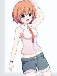 ショート ヘア 娘