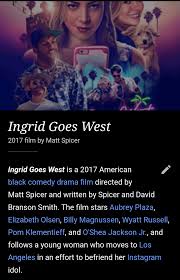 Ingrid Goes West (2017) : r/underratedmovies