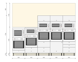 dimension encastrement four micro onde meuble haut cuisine cuisines design plan cuisine