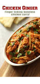 Pakistani Chicken Ginger Boneless Flour Spice Recipe Healthy Chicken Recipes Shredded Chicken Recipes Indian Food Recipes