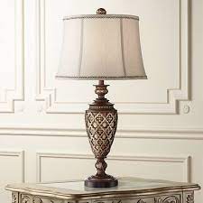 Nicole Light Bronze Urn Table Lamp 1f447 Lamps Plus In 2020 Traditional Table Lamps Lamp Table Lamp