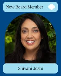 🎉 New Board Member Alert! 🎉 We are proud to announce Shivani Joshi as a  new member