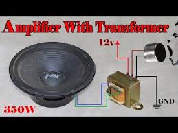 How To Make 350w Amplifier Using 12v Transformer At Home Youtube In 2020 Amplifier Subwoofer Amplifier 12v Transformer