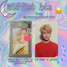 Your browser has javascript disabled. Heidi Off On Twitter Wtb Want To Buy Benefit Preorder Weverse Be Essential Jungkook Pc Jimin Ly Her V Version Yg Bisa Ina Only Tags Bts Pc Photocard Jimin Jungkook