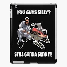 Denim Danger You Guys Silly Just Gonna Send It 69 Im Still Gonna Send It  Vintage Larry Enticer Snowmobile Snowcross Snocross Funny Fan Gift