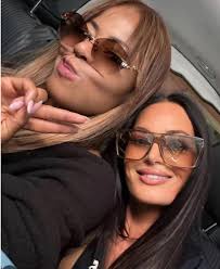 Mary Crosby with her bestie Angie. 💜💜💜💜 RHOSLC 💯 💯