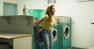 Woman sitting on top of her washing machine starts to get aroused by the vibrating sensation. Middle Aged Tired Woman Turning Washing Stock Footage Video 100 Royalty Free 1018634473 Shutterstock