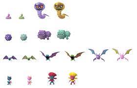 All New Shinies Comparisons Ekans Koffing Zubat Sneasel Thesilphroad