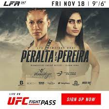 Helen Peralta (5-3) vs. Aline Pereira (pro MMA debut) in a Flyweight Bout  on November 18th, LFA 147 : r/WMMA
