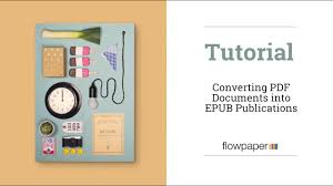 How To Convert Pdf Documents Into Epub Publications Youtube