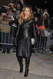 Jennifer Lopez Leather Coat Jennifer Lopez J Lo Fashion Leather Coat