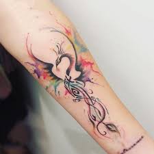 It is the bird of fire and represents rebirth and resurrection. Feminine Small Phoenix Tattoo Novocom Top