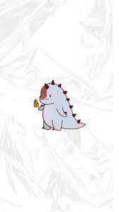  Dino Todoroki Dinosaurus Ilustrasi Lucu Seni Anime