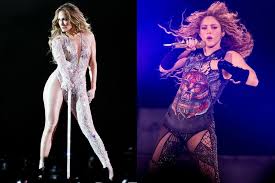 The performance at miami's hard rock stadium was a celebration of latin culture. Jennifer Lopez Shakira Super Bowl Halftime Show Hypebae