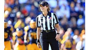 The national football league has hired its first female ref, sarah thomas, according to a report. Amanda Sauer S Tragedy And Triumph First Female Big 10 Official To Speak At Good Grief S Wings Of Hope Event