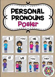 Personal Pronouns Poster In 2020 Englisch Grundschule Englischunterricht Grundschule Englische Pronomen