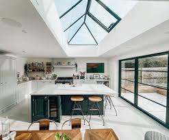 more light into a kitchen extension