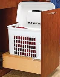 Rev A Shelf 4wh Rm 15dm 1 14 1 4 362mm W Pullout Laundry Hamper W Rev A Motion Soft Close Slides Wood White The Hardware Hut Rev A Shelf Laundry Hamper Base Cabinets