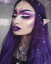 Vegan Cruelty Free Color On Instagram This Hair And Make Up Look Is Out Of This World Stunning Gig Alien Makeup Halloween Makeup Looks Fairy Makeup