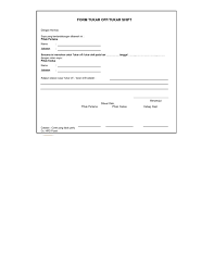 Permohonan pengembalian kelebihan transfer uang. Contoh Surat Permohonan Pertukaran Shift Fasrmint