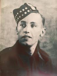 Dad's service in Foxhole Field, Bois Jacques, Normandy