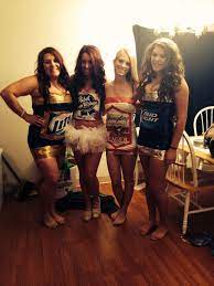 Diy Beer Can Halloween Costumes Super Easy To Make Halloween Costumes Halloweenie Costumes
