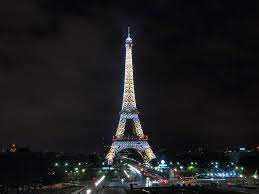 Eiffel tower consists of 18,038 pieces and 2,500,000 rivets with the total weight of the entire metal structure reaching 7,300 tons, but the structure itself has a weight of 10,100 tons. Eiffel Tower Paris Nighttime The Eiffel Tower France Night View Architecture City Travel Destinations Illuminated Pxfuel