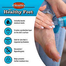 I found reapplying every three days worked the best to keep my feet healthy even . O Keeffe S Healthy Feet 60g Pack Of 5 Amazon Ae Beauty