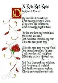 A Red Red Rose Robert Burns Mom Poems Poetry Inspiration Kids Poems