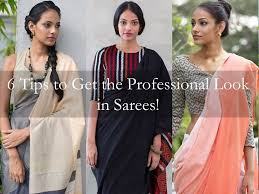 6 Tips To Look Stylish In Formal Office Wear Sarees Keep Me Stylish Formal Saree Saree Professional Dresses