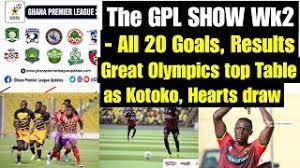 Live score, stream, statistics match & h2h results on tribuna.com. Gpl Week 2 Review Hearts Kotoko Draw As Great Olympics Top Table Youtube