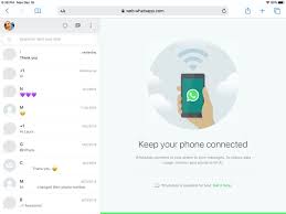 Halte dein gerät über den qr. How To Use Whatsapp On An Ipad With A Browser And Iphone