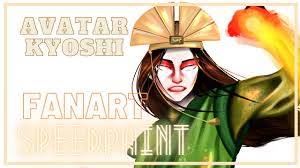 Only justice will bring peace. Avatar Kyoshi Fanart Speedpaint Youtube
