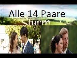 Die aktuelle staffel von sturm der liebe dreht sich um das liebesleben von konstantin. Alle Sturm Der Liebe Paare Bis Zur 14 Staffel Youtube