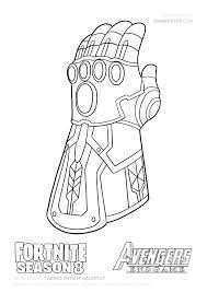 Download the free printable lego avengers infinity war. How To Draw Thanos Infinity Gauntlet Step By Step Guide With Coloring Page Fortnite Season 8 Draw It Cute