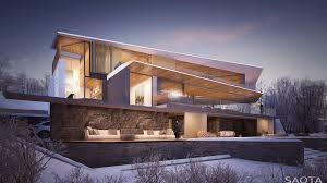 Ch Lakeview Saota Modern Villa Design Modern House Design Architecture House