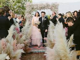 Guests eat, drank and danced. Mandy Moore Marries Musician Taylor Goldsmith In A Pink Wedding Ceremony