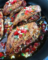 Bruschetta Stuffed Chicken Chickenrecipes Dinner Lunch Recipes Chicken Recipes Bruschetta Recipe