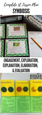 Symbiosis Lesson Plan A Complete Science Lesson Using The 5e Method Of Instruction Kesler Science Science Lessons Science Lesson Plans Interactive Science Notebook