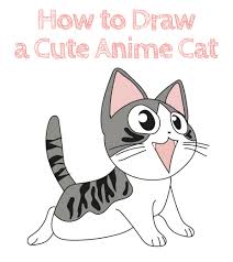 Check spelling or type a new query. How To Draw A Cute Anime Cat How To Draw Easy