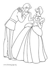 Look Prince Charming Was Delighted To Meet Cinderella How About To Print And C Disney Princess Coloring Pages Cinderella Coloring Pages Disney Coloring Pages
