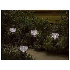 Smart Solar 4 Dual Function Crystal Glass Stake Lights Solar Lights Light Installation Solar Garden Stakes