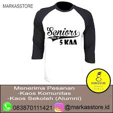 Cara membuat slogan yang perlu diketahui oleh kamu yang ingin membuka usaha, atau ingin mengganti slogan usahanya. Jual T Shirt Komunitas Kaos Sekolah Desain Sendiri Custom Raglan 3 4 Jakarta Utara Markas Sablon Indonesia Tokopedia