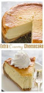 Extra Rich And Creamy Cheesecake Is Perfect For Special Occasions Recipe Cheesecake Recipes Cheesecake Desserts Cake Recipes