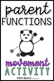 I Love This Fun Activity Because It Gets Students Up Out Of Their Seats Moving And Learning About The Parent Functions Movement Activities Algebra Activities