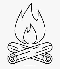 Find high quality flame coloring page, all coloring page images can be downloaded for free for personal use only. Campfire Coloring Page Camp Fire Line Drawing Free Transparent Clipart Clipartkey